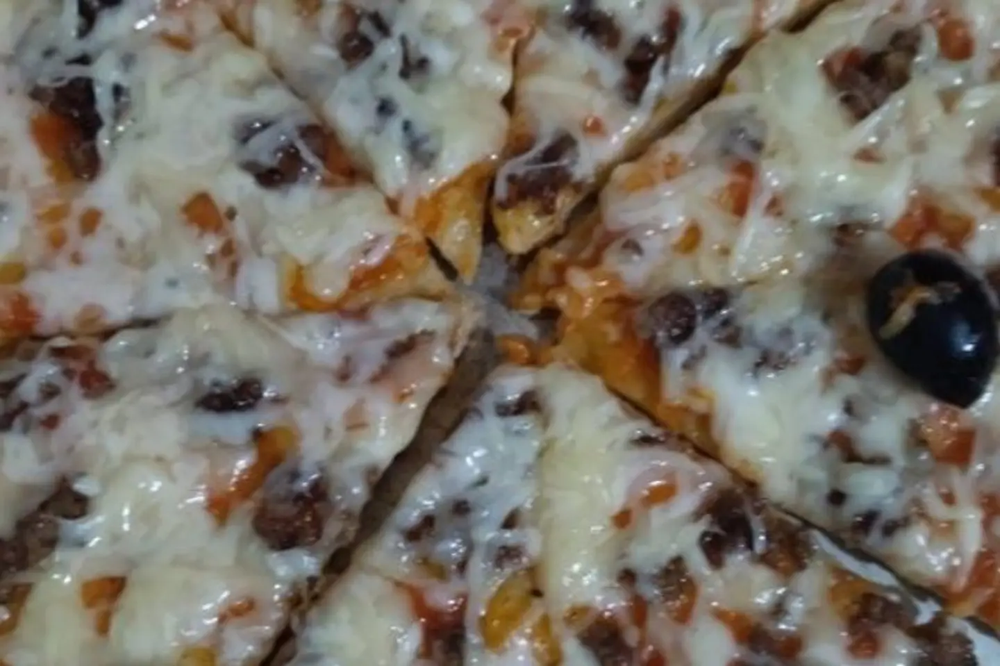 Mushroom Pizza With Vegetables