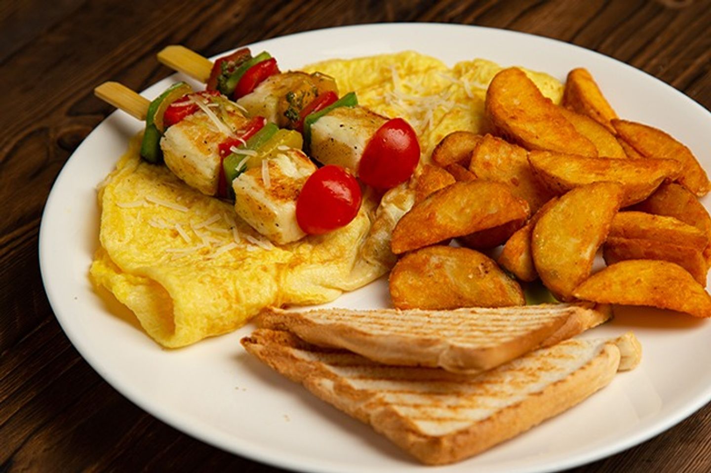 Halloumi Omelette