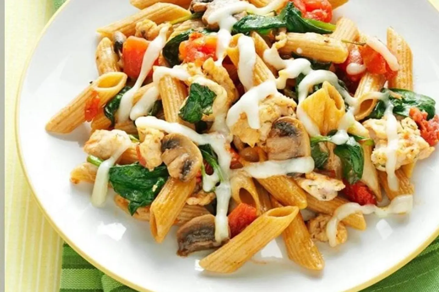 White Pasta With Chicken