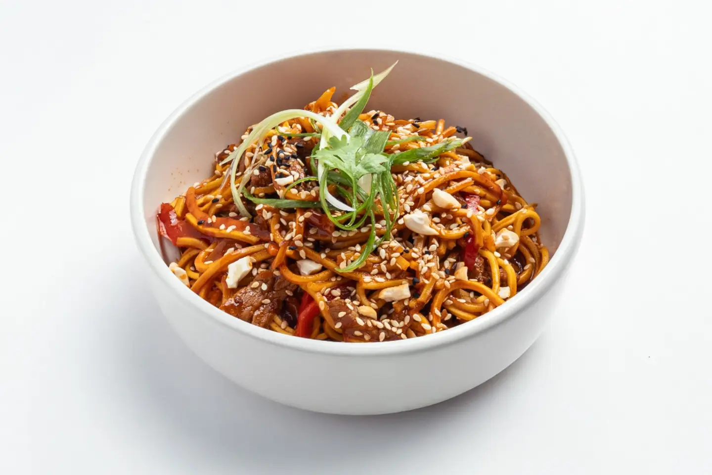 سبايسي نودلز اللحم بصلصة المحار من نهال فلمبان