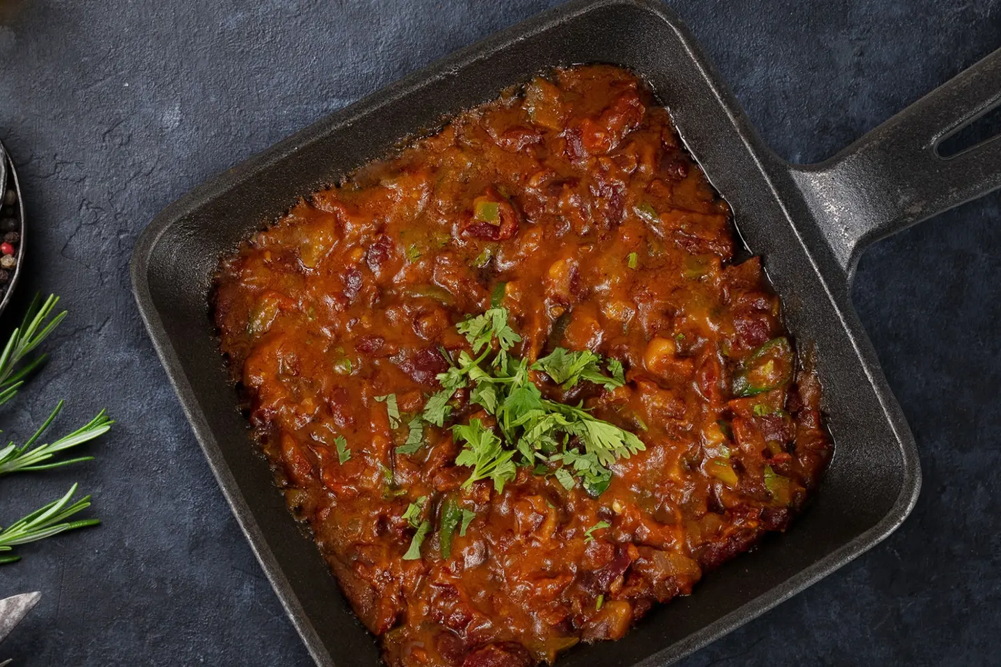 صحن فاصوليا