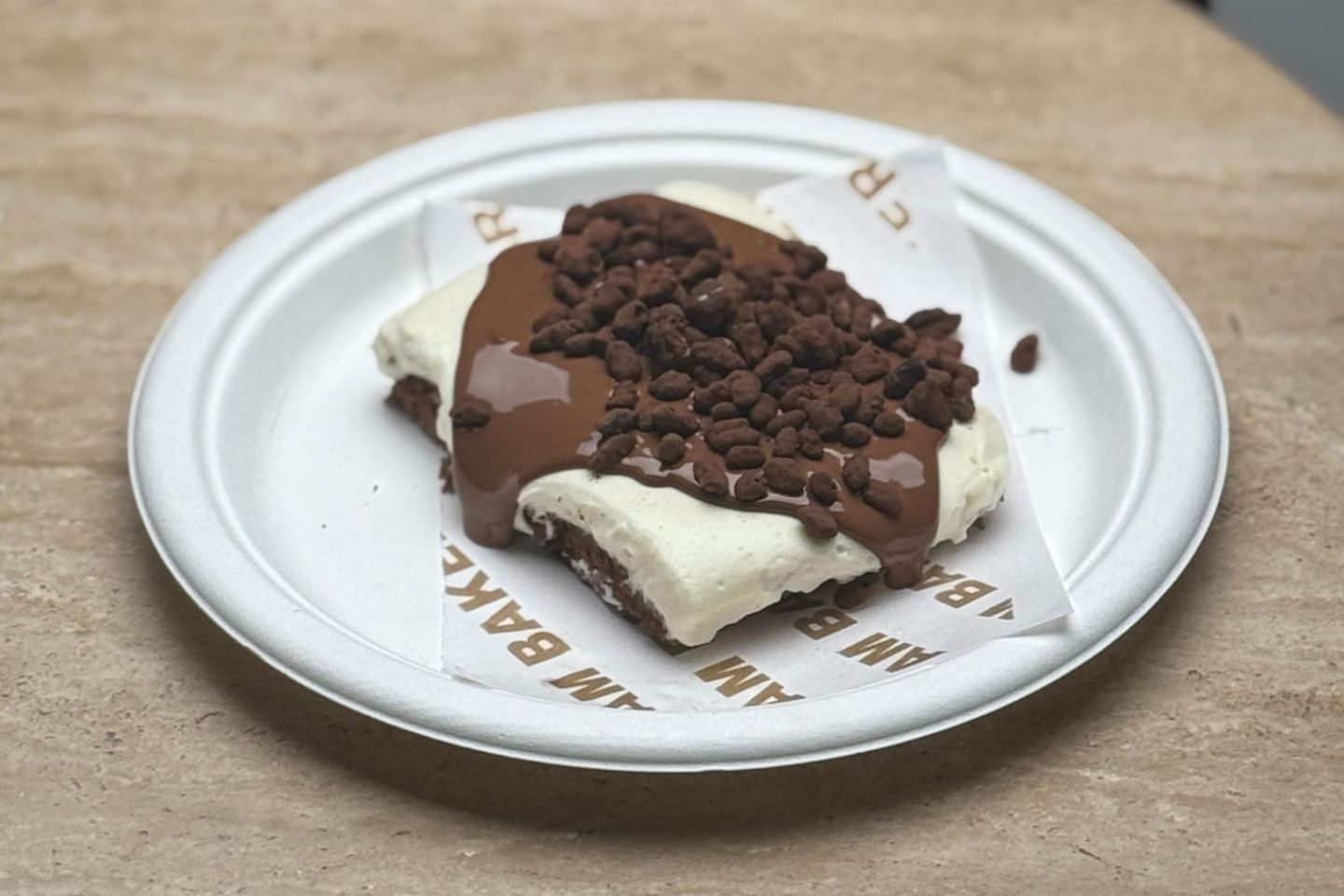Crunchy Chocolate Cake