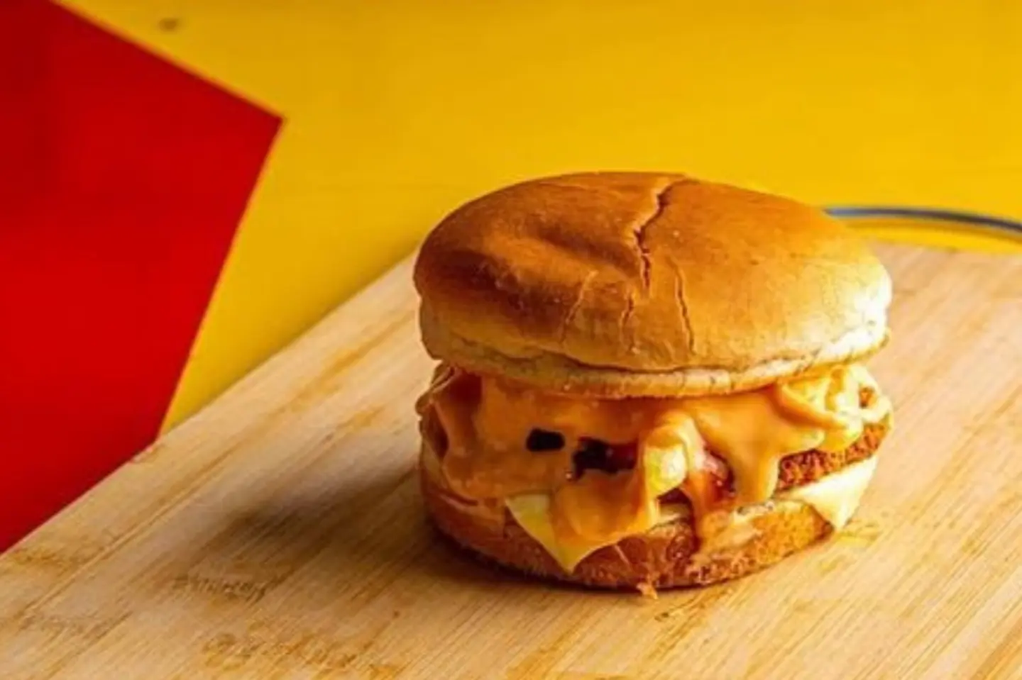 Chicken Burger On The Saj