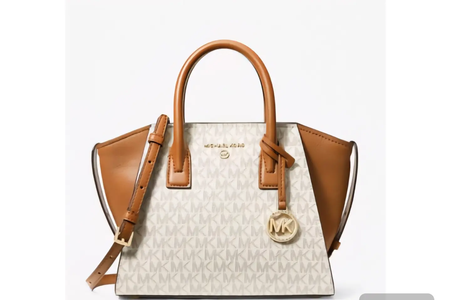 Original Michael Kors Bag Beige Color Small Size In A Luxury Gift Box