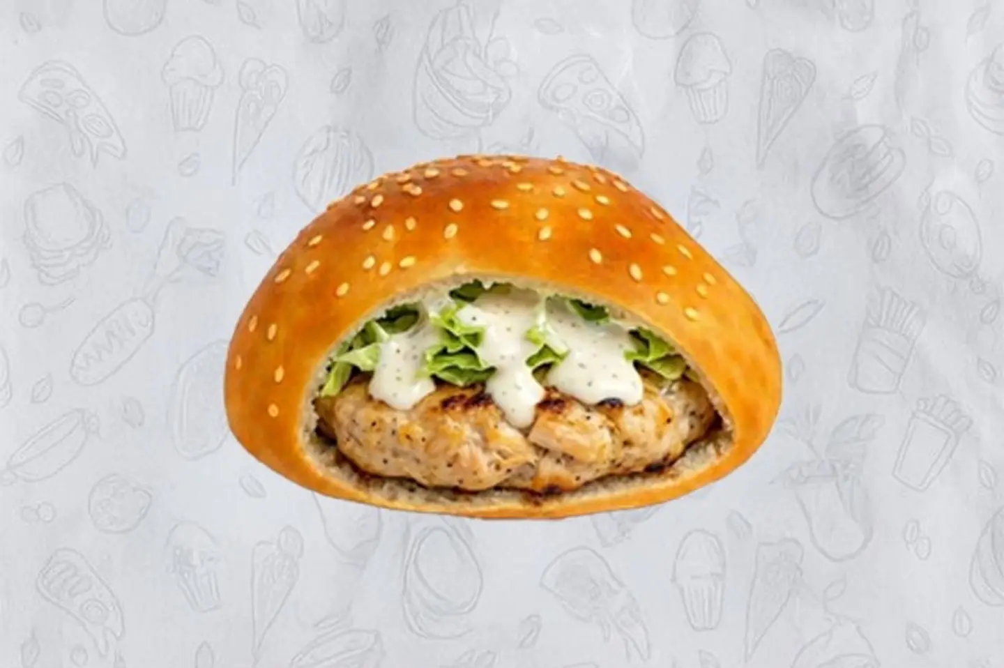 ترواقا برجر دجاج