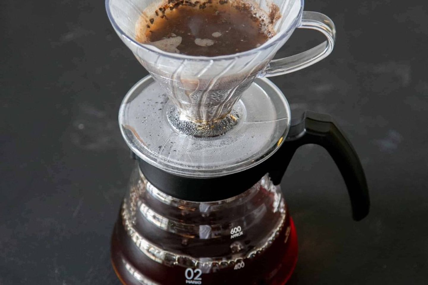 قهوة مقطره حار