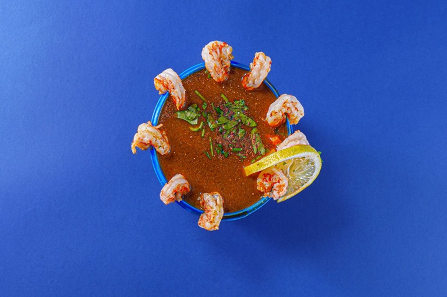 Fresh Red Shrimp Soup