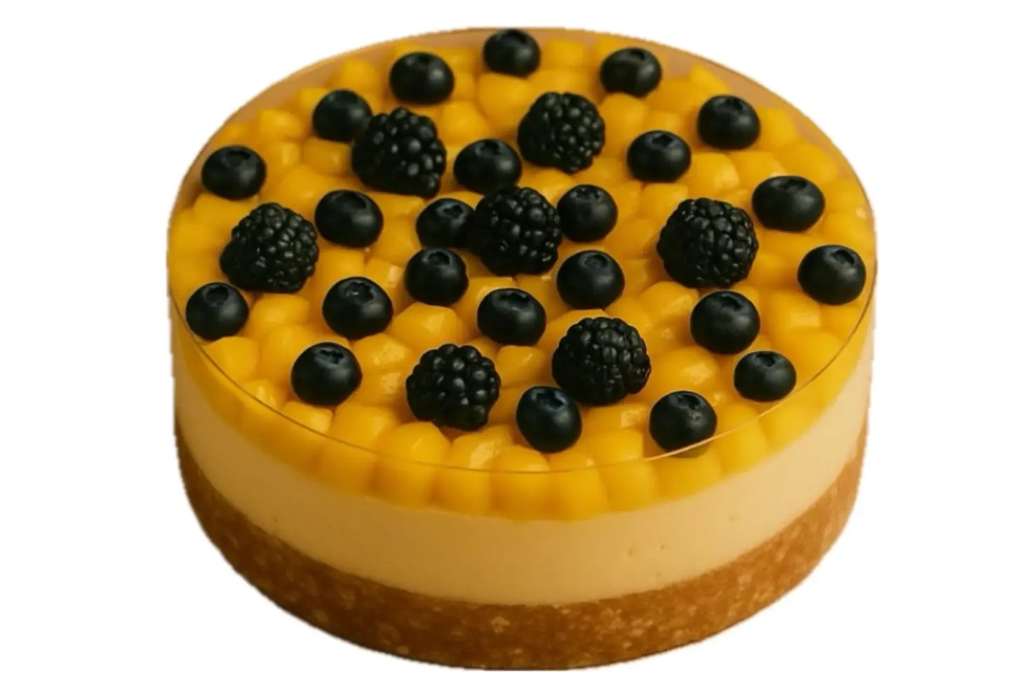 Large Mango Cheesecake