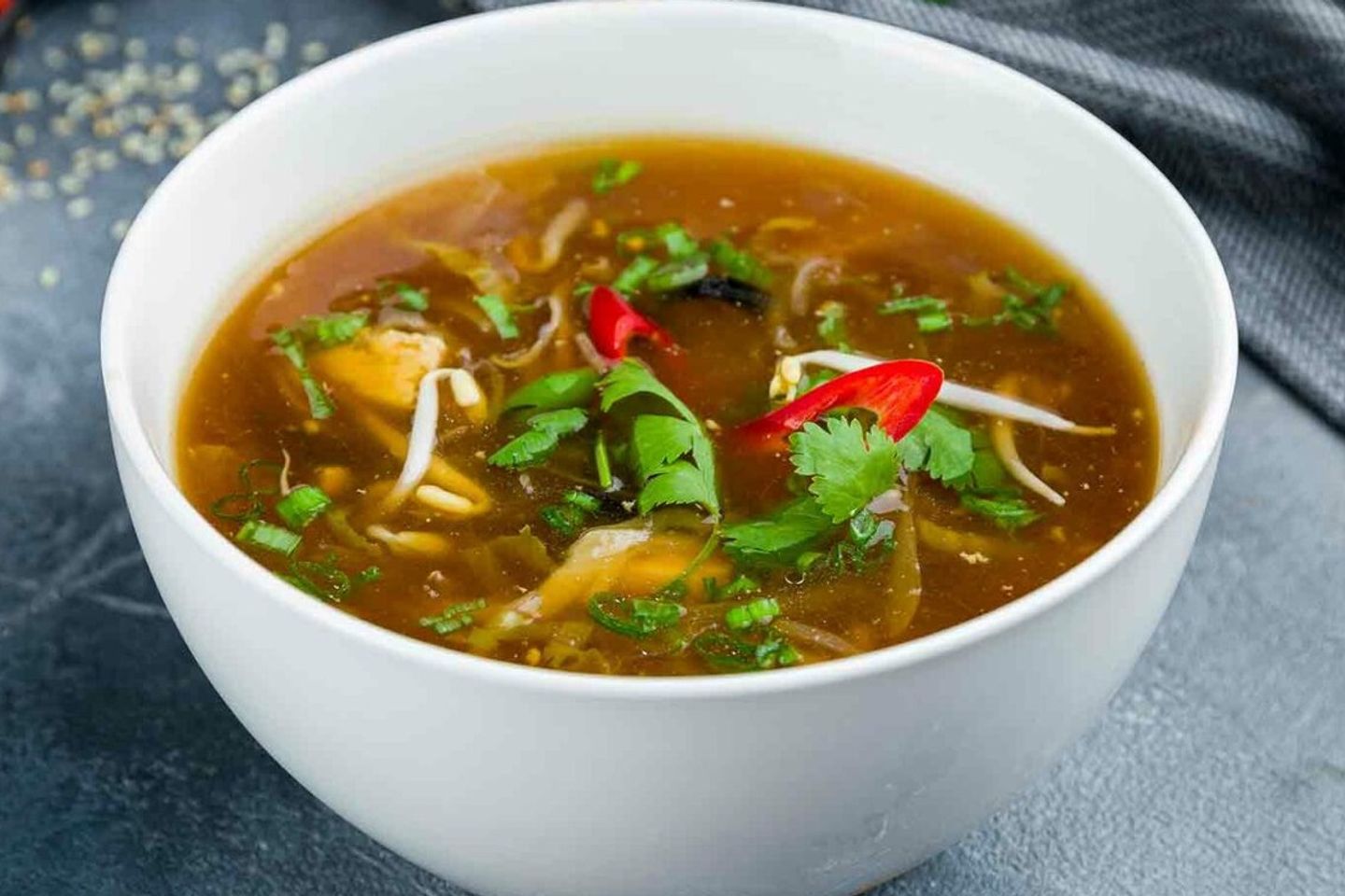 Hot And Sour Soup Chicken