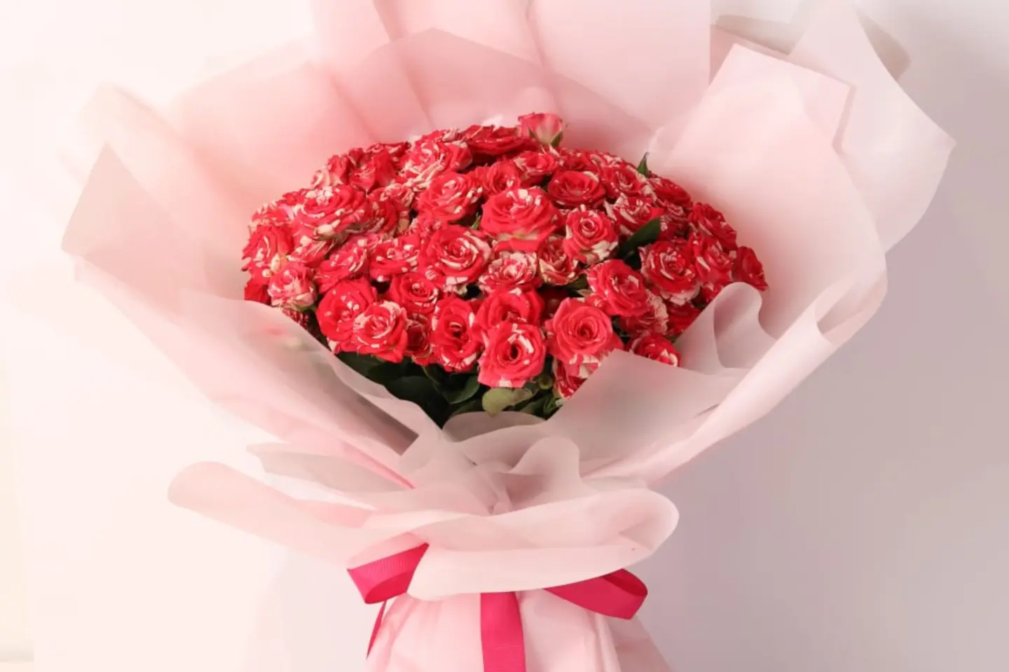 باقة الفخامة الدبل كلر