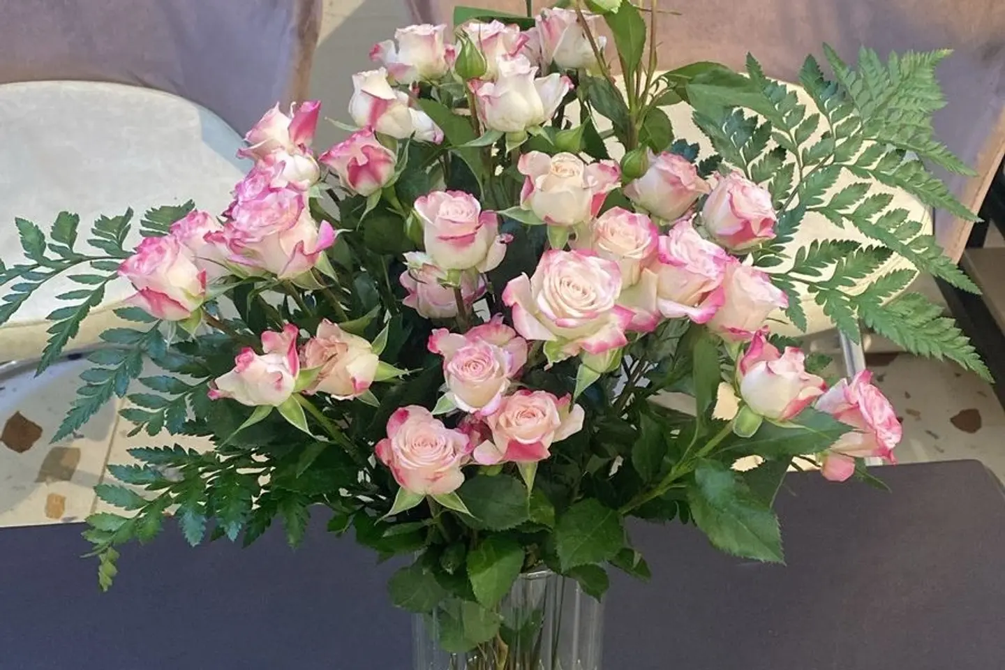 باقة ورد زاهية