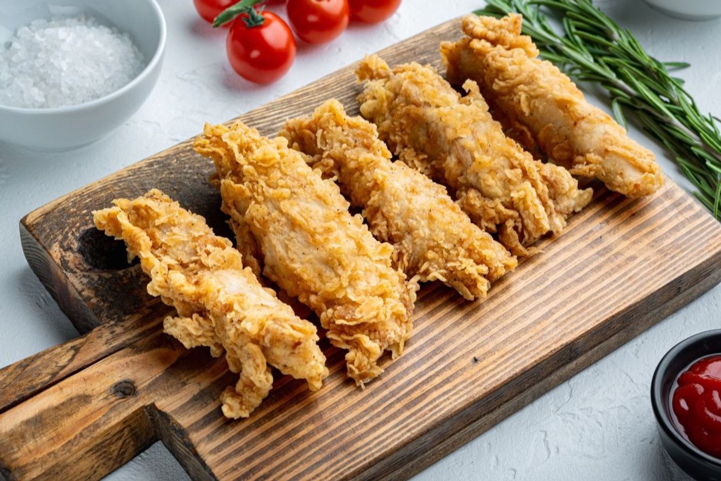 Broasted Prawns 10 Pcs + Rice