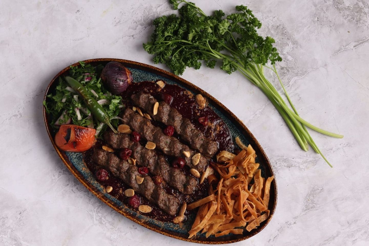 Kebab With Cherry