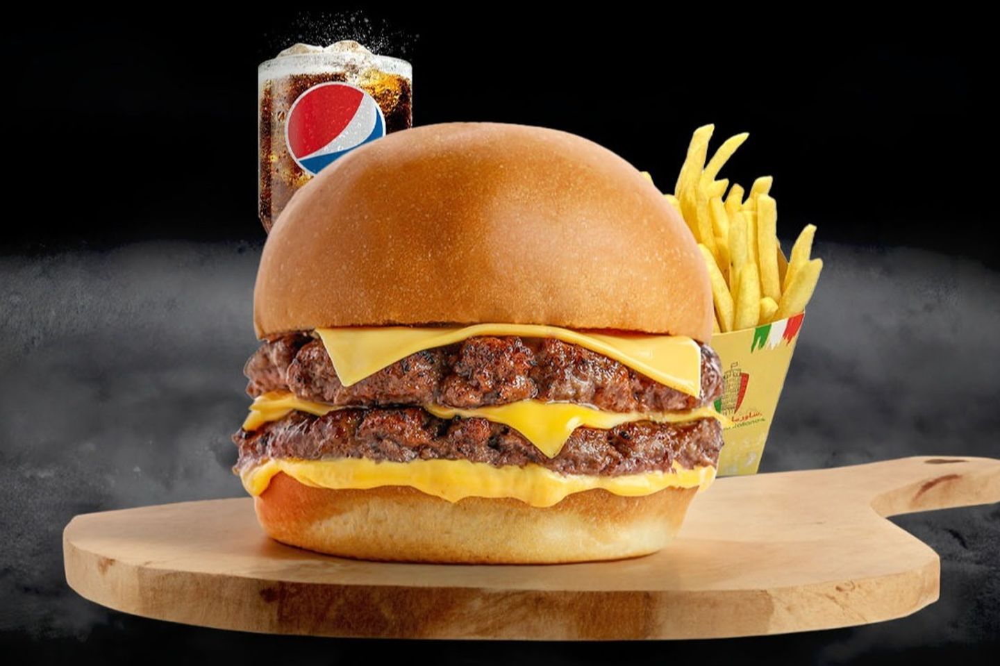 Burger Chicken Dubble Package
