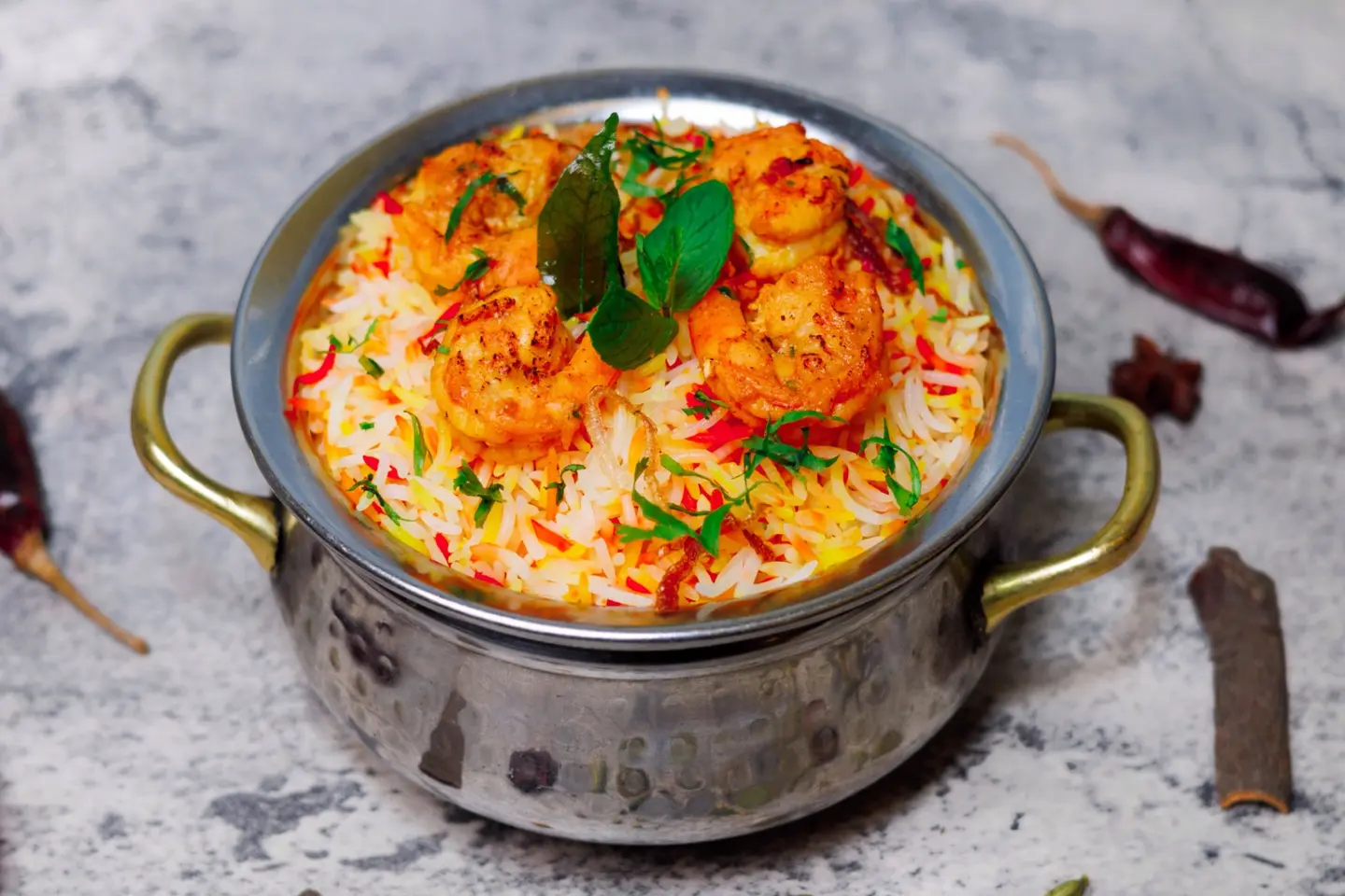 Prowns Biryani