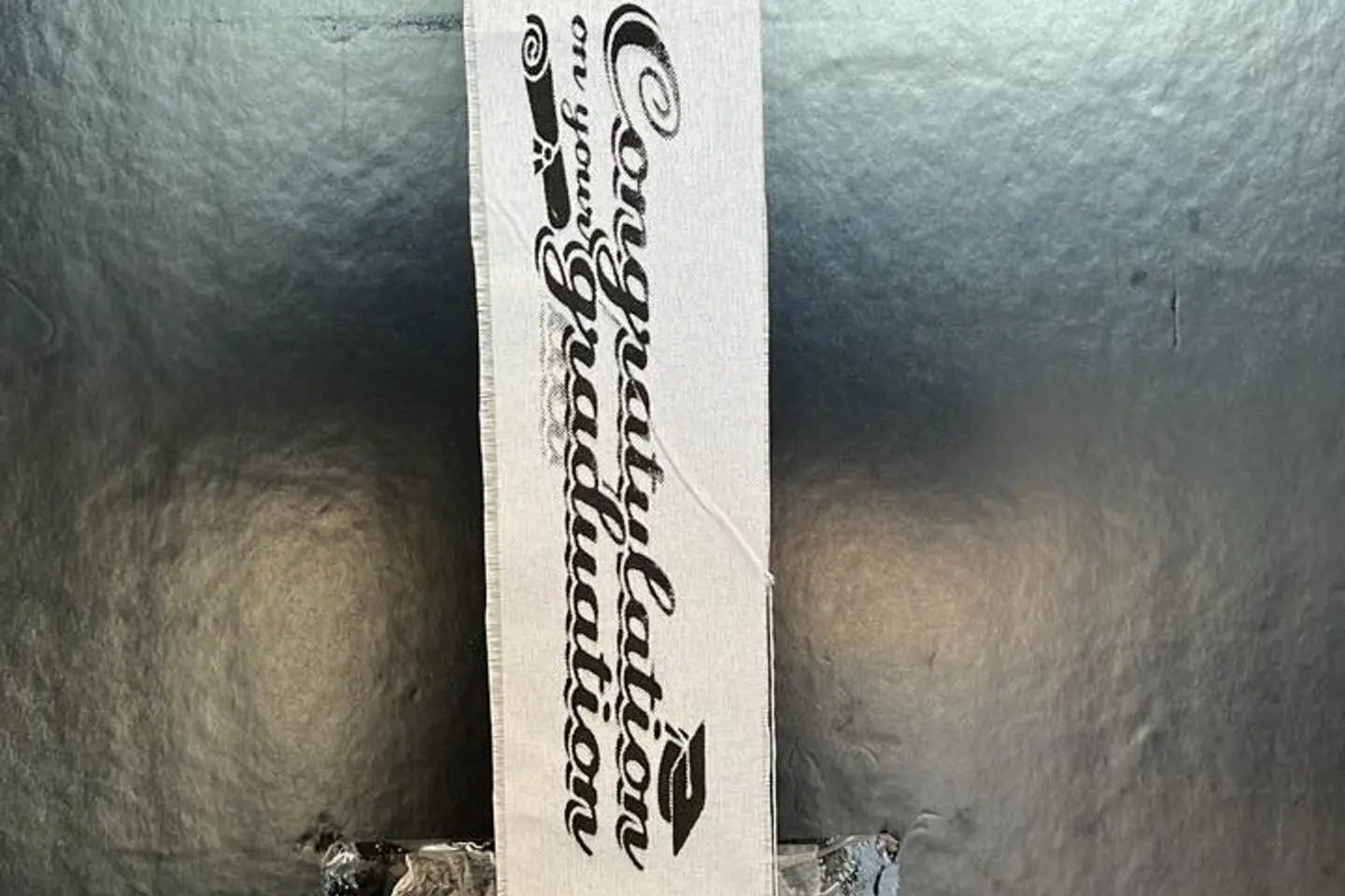 Graduation Fabric Ribbon   English