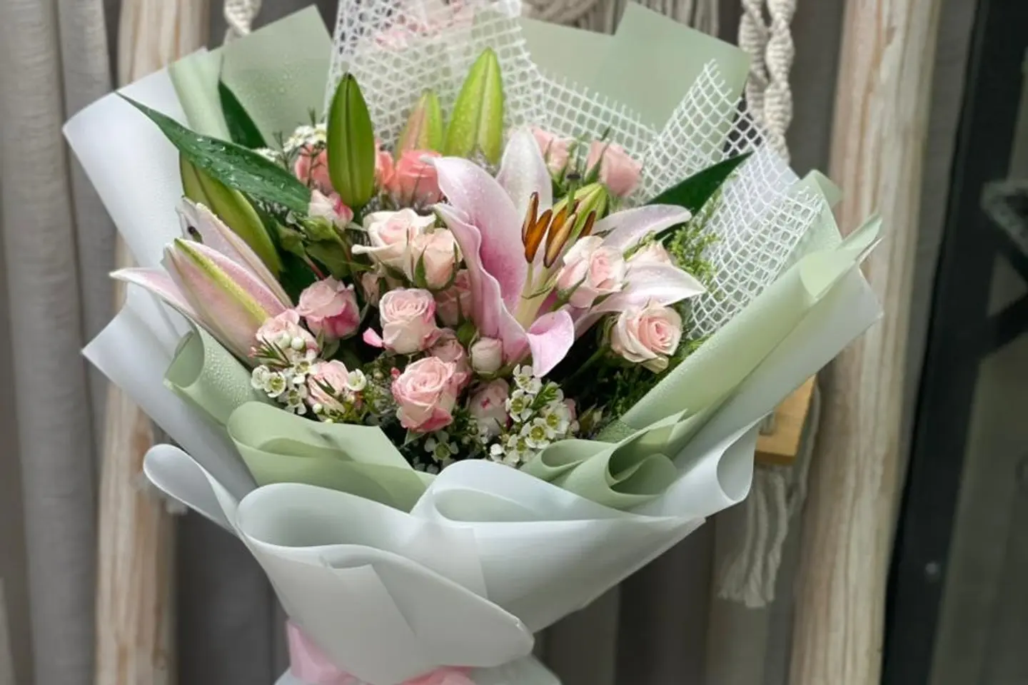 Bouquet Of Delicate, Bright