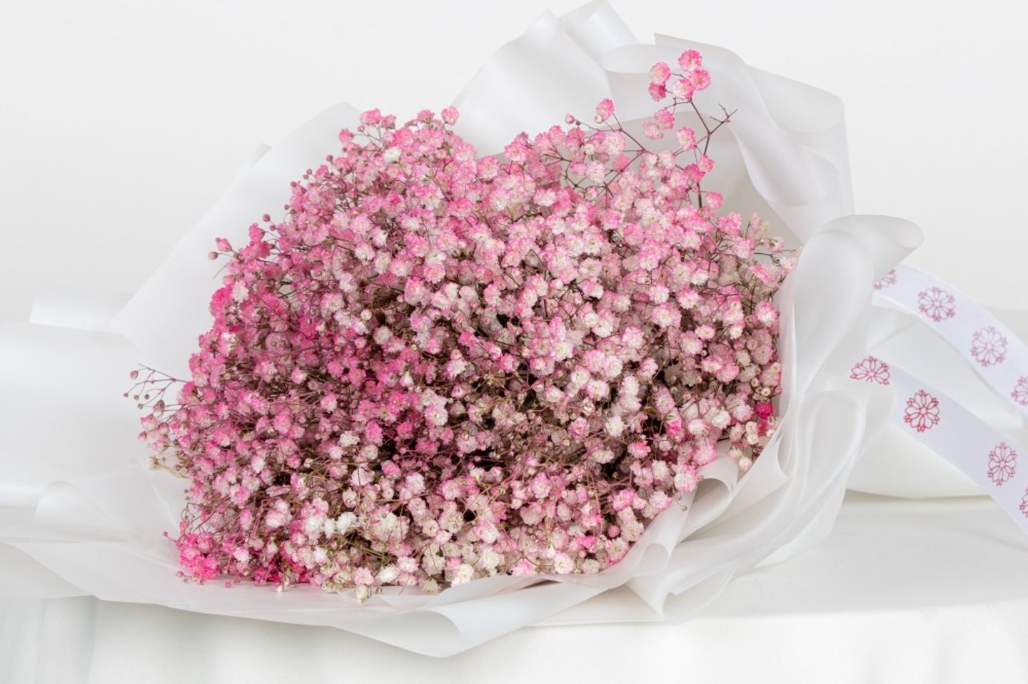 Pink Gypsophilia Bouquet