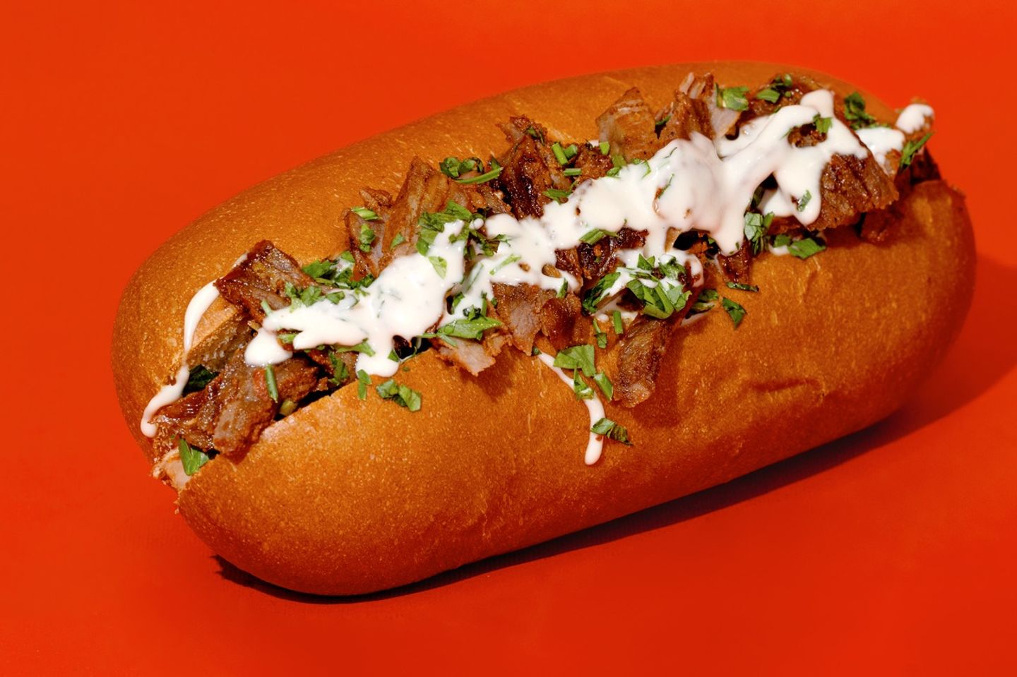Samoli Sandwich Brioche Meat Shawarma