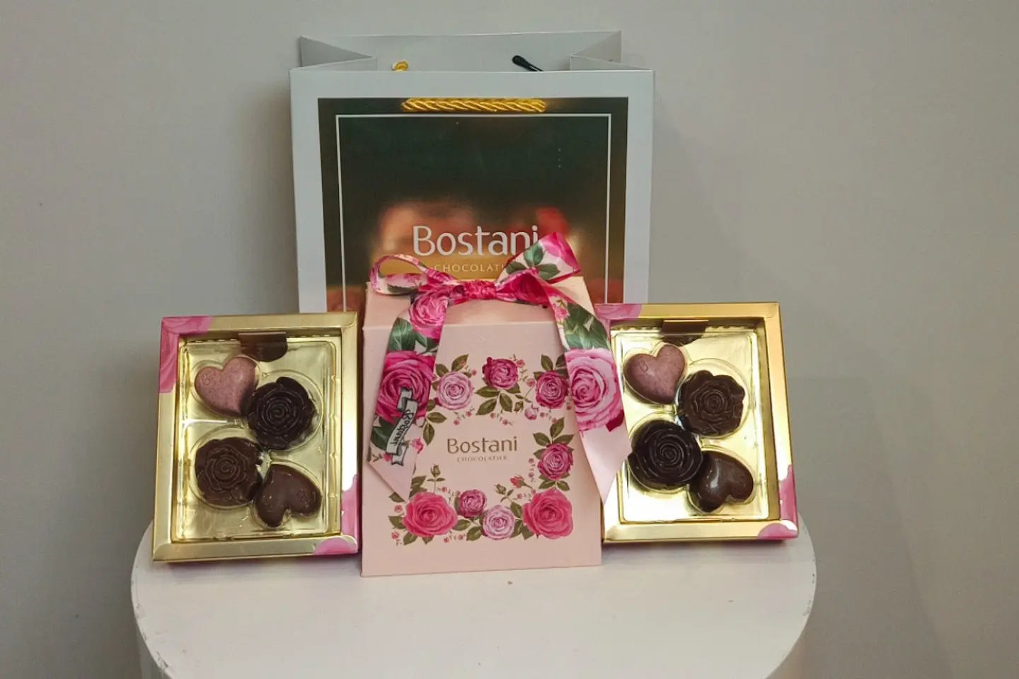 شوكلت بستاني شكل روز ٨ حبه رقم ٢