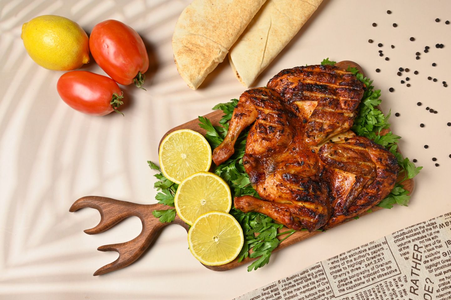 حبة مشوي سادة