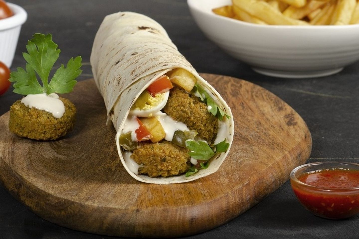 Mixed Falafel Sandwich
