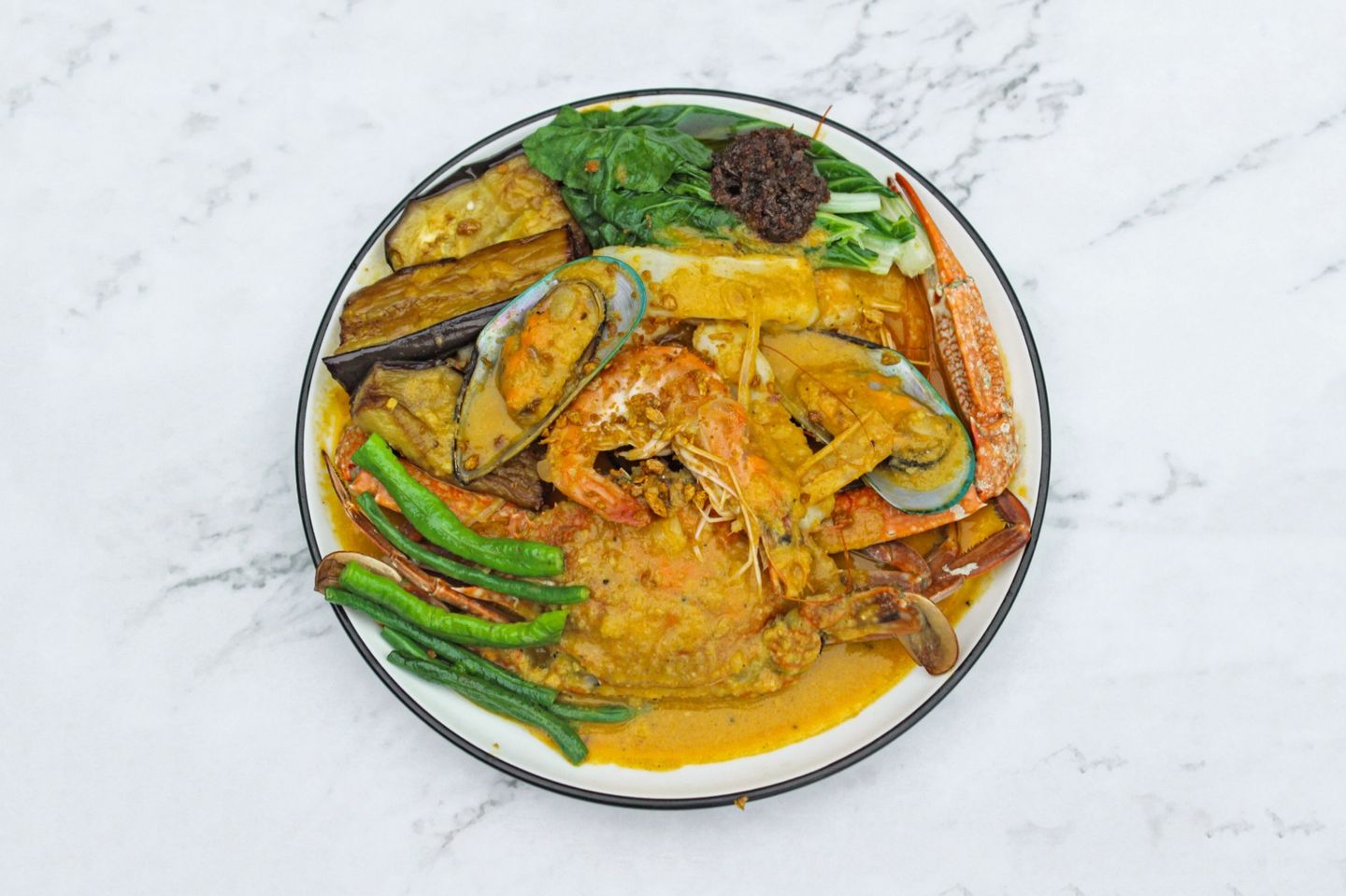 Seafood Kare Kare