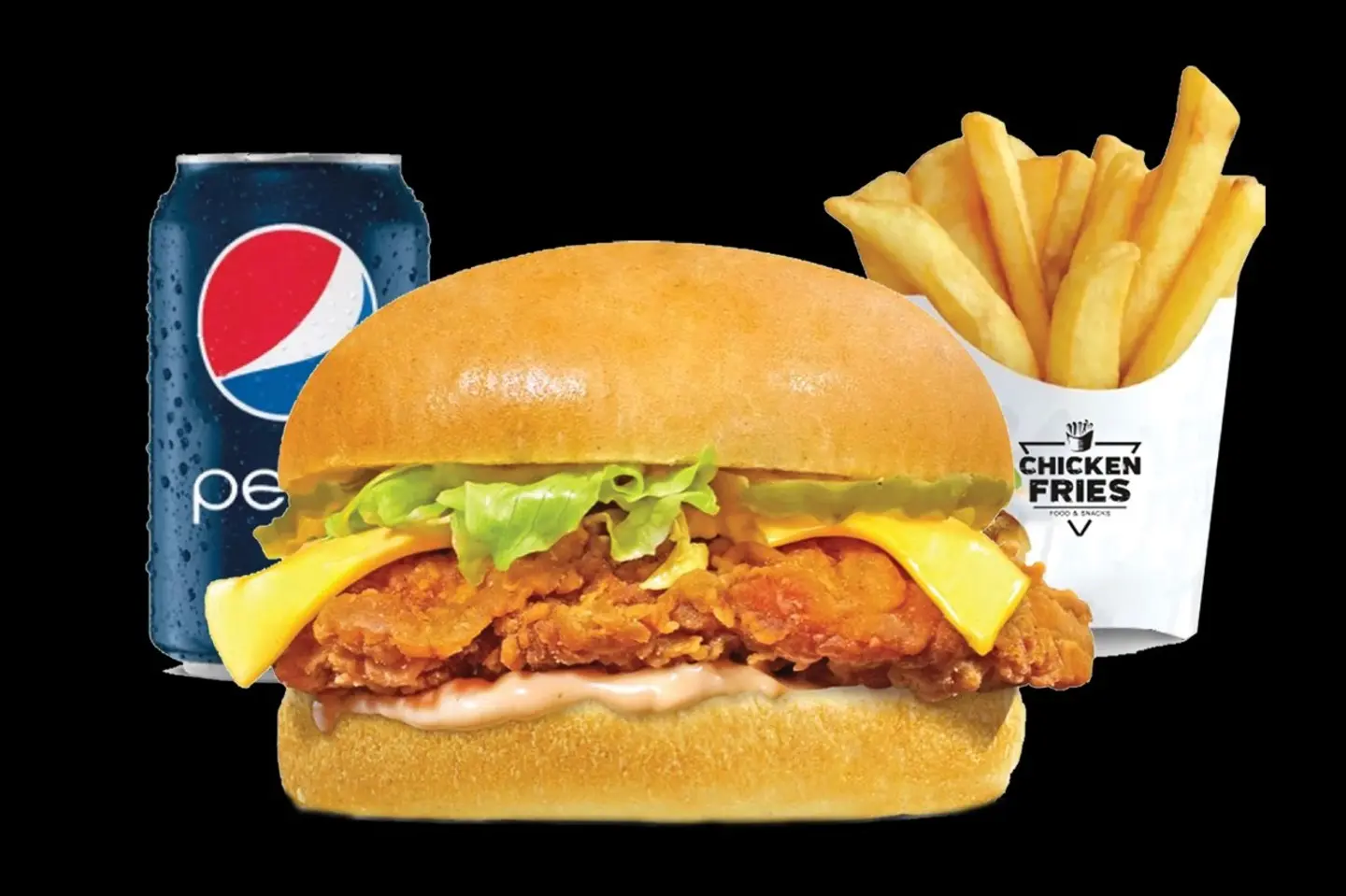 Chicken Burger Meal