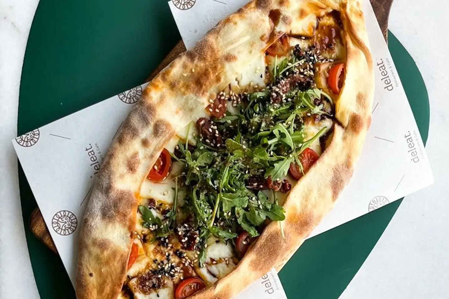 Khachapuri Four Cheese
