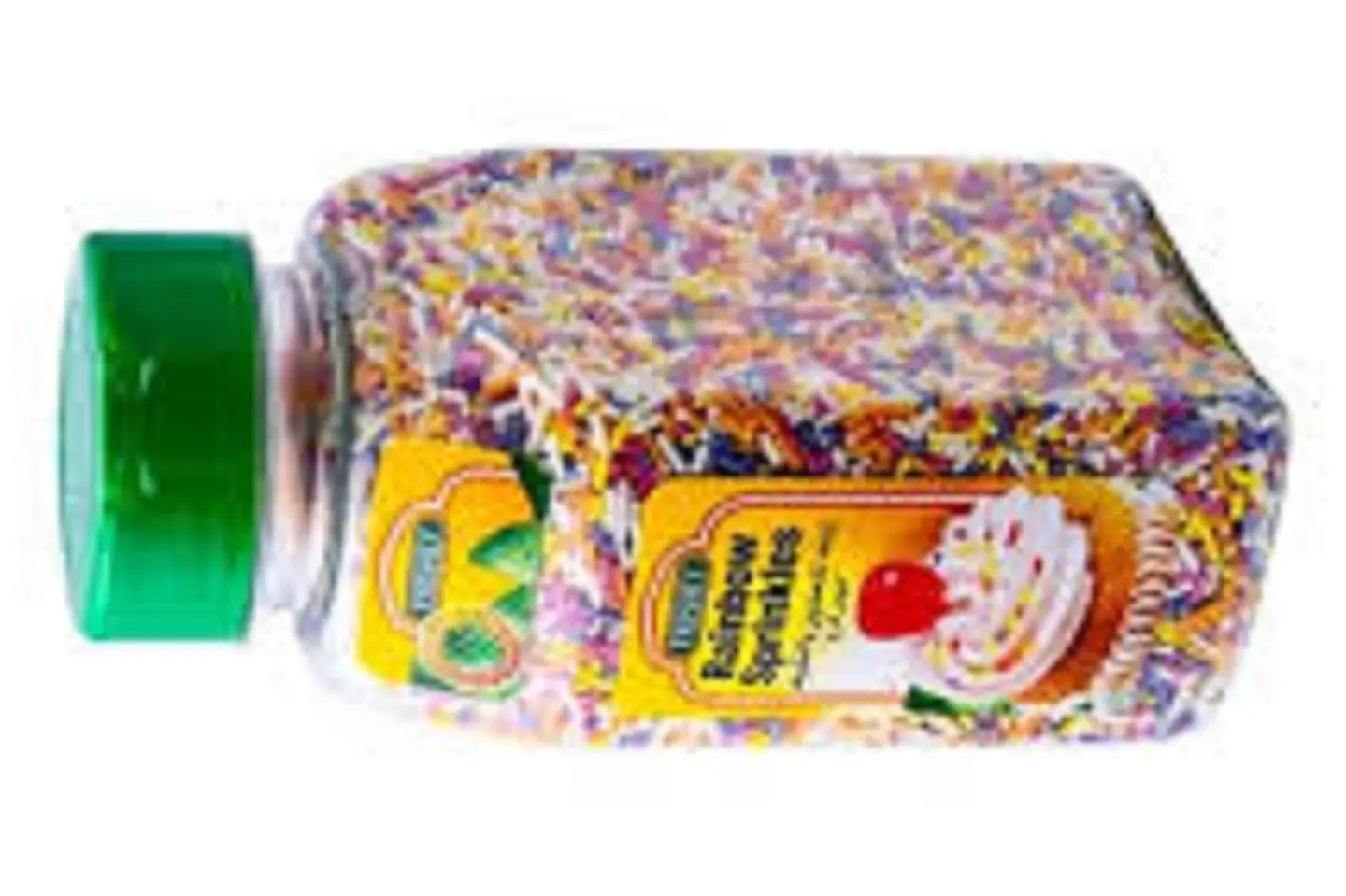 زينة الكيك قوس قزح ثلاثمائة وسبعة وتسعون جرام