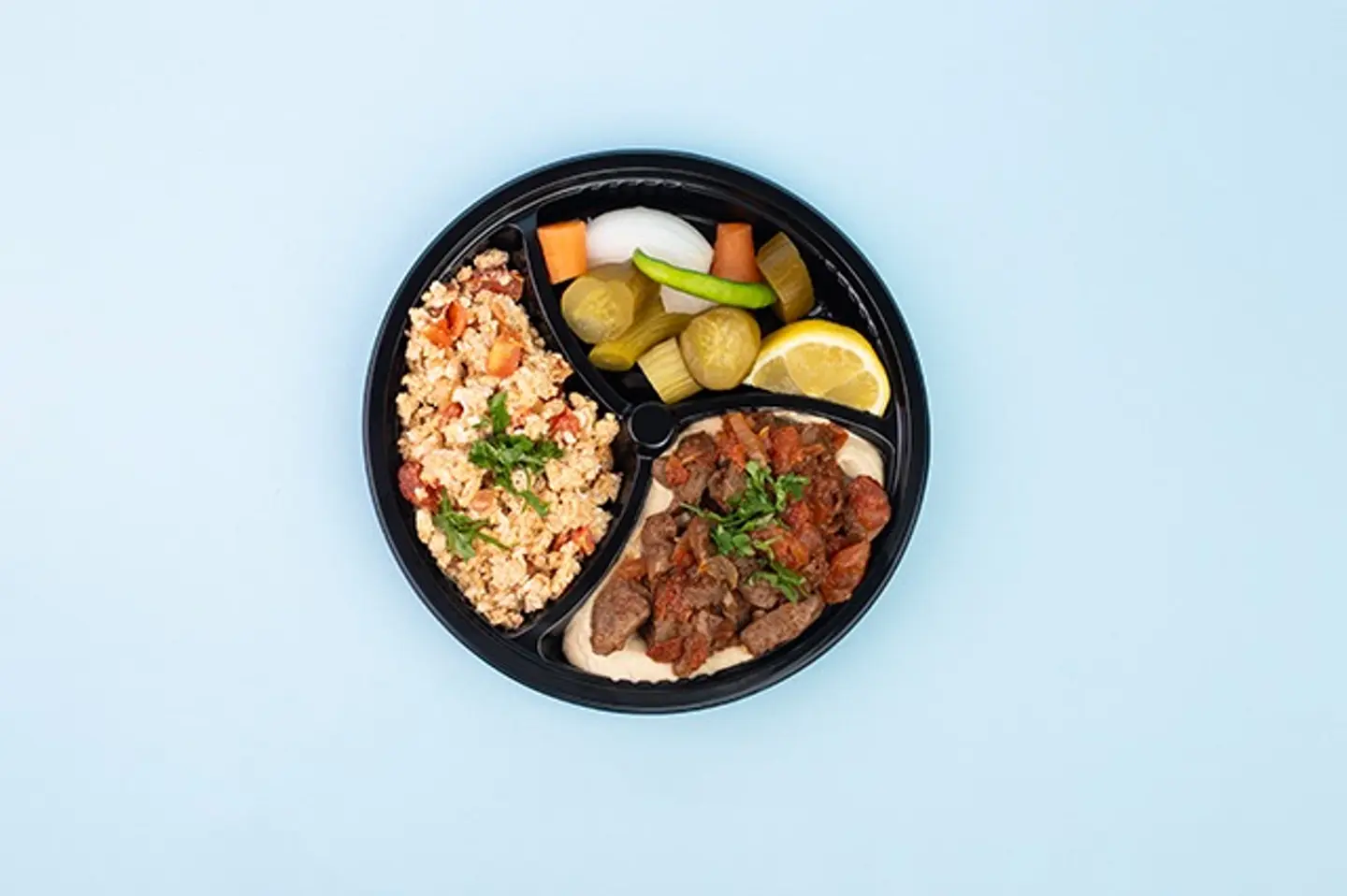 Shakshuka   Kibdah W/Hummes Dish