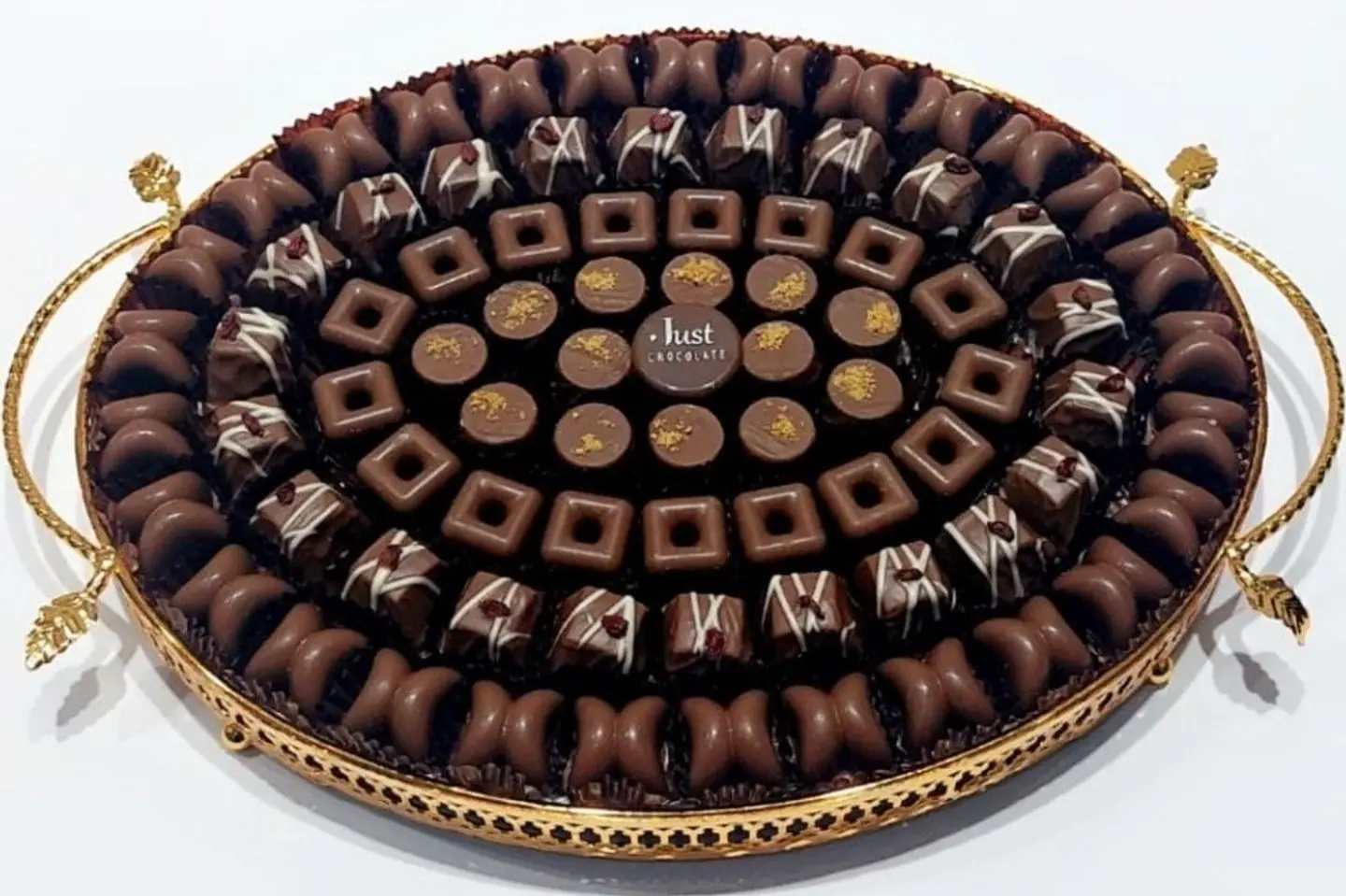 Belgian Chocolate Vase A