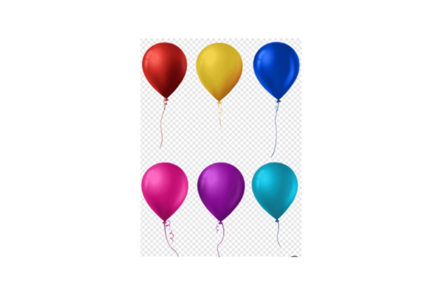 Plain Balloon - Blue