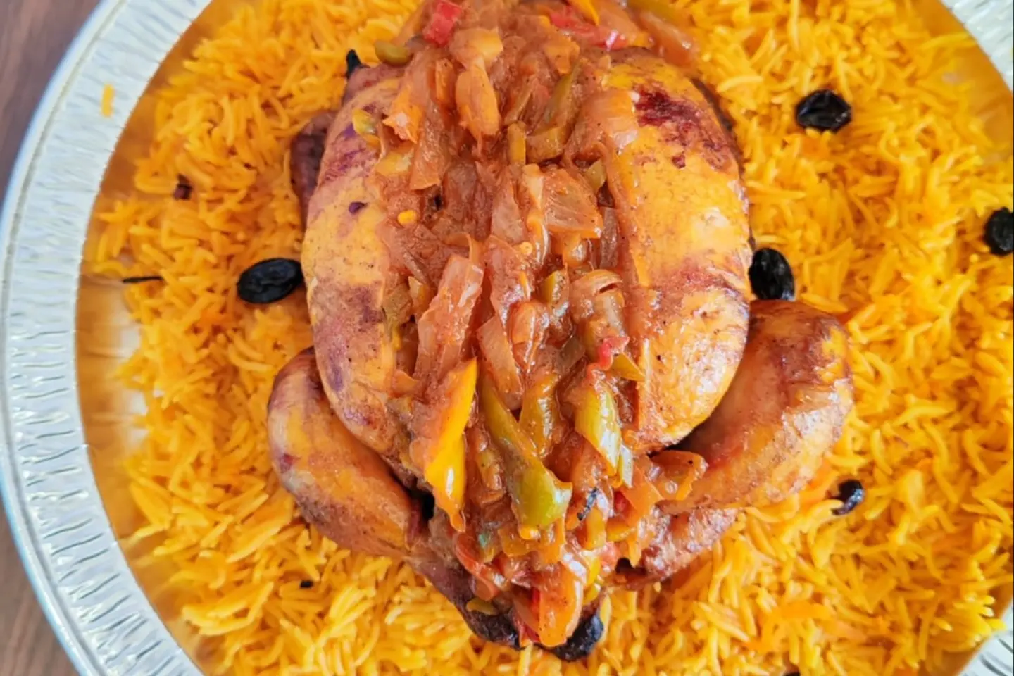 حبة شواية محشية بالخضار