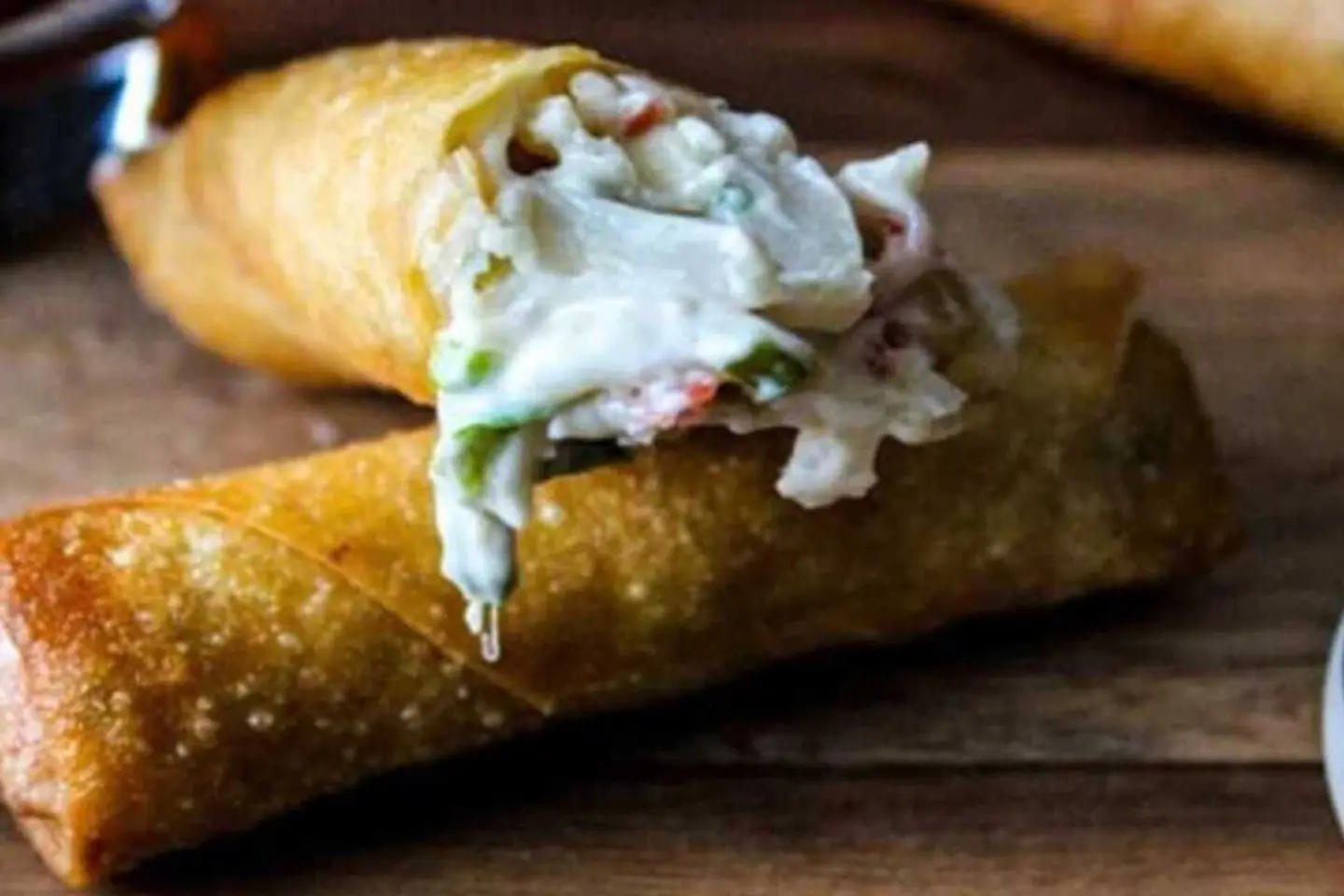 سبرينغ رول جبن مكس مع الذرة