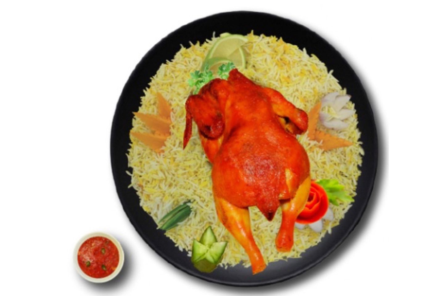 Half Chicken Mandi
