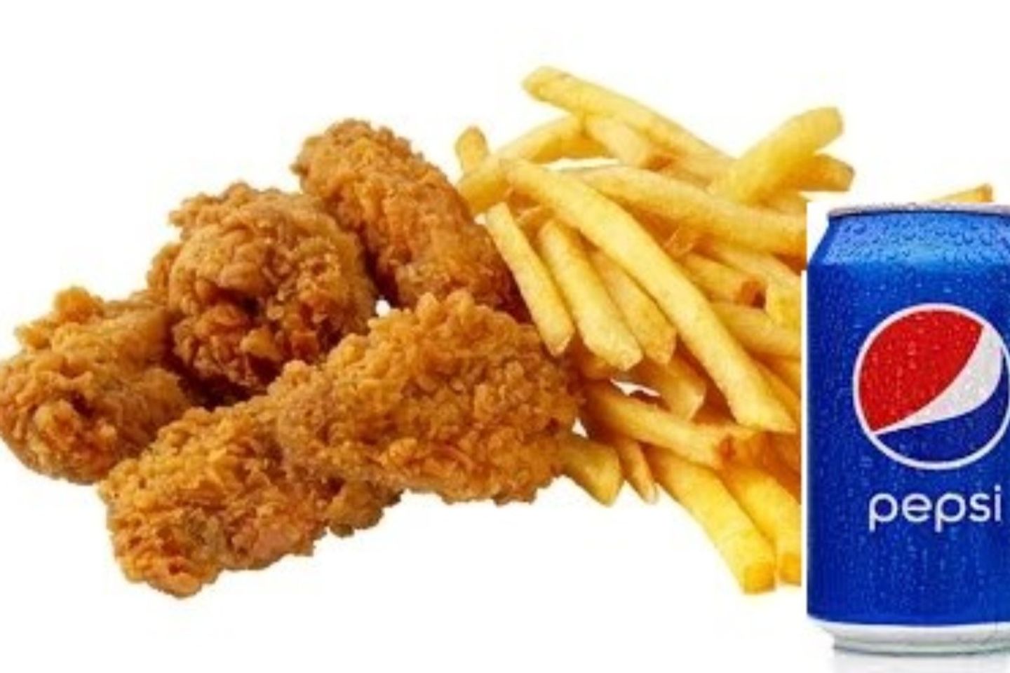 Chicken Strip With Fries 4 Pcs Combo