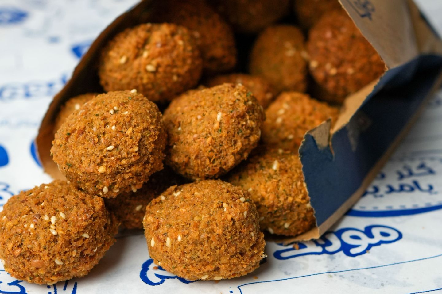 صحن طعمية عادية خمسة حبات