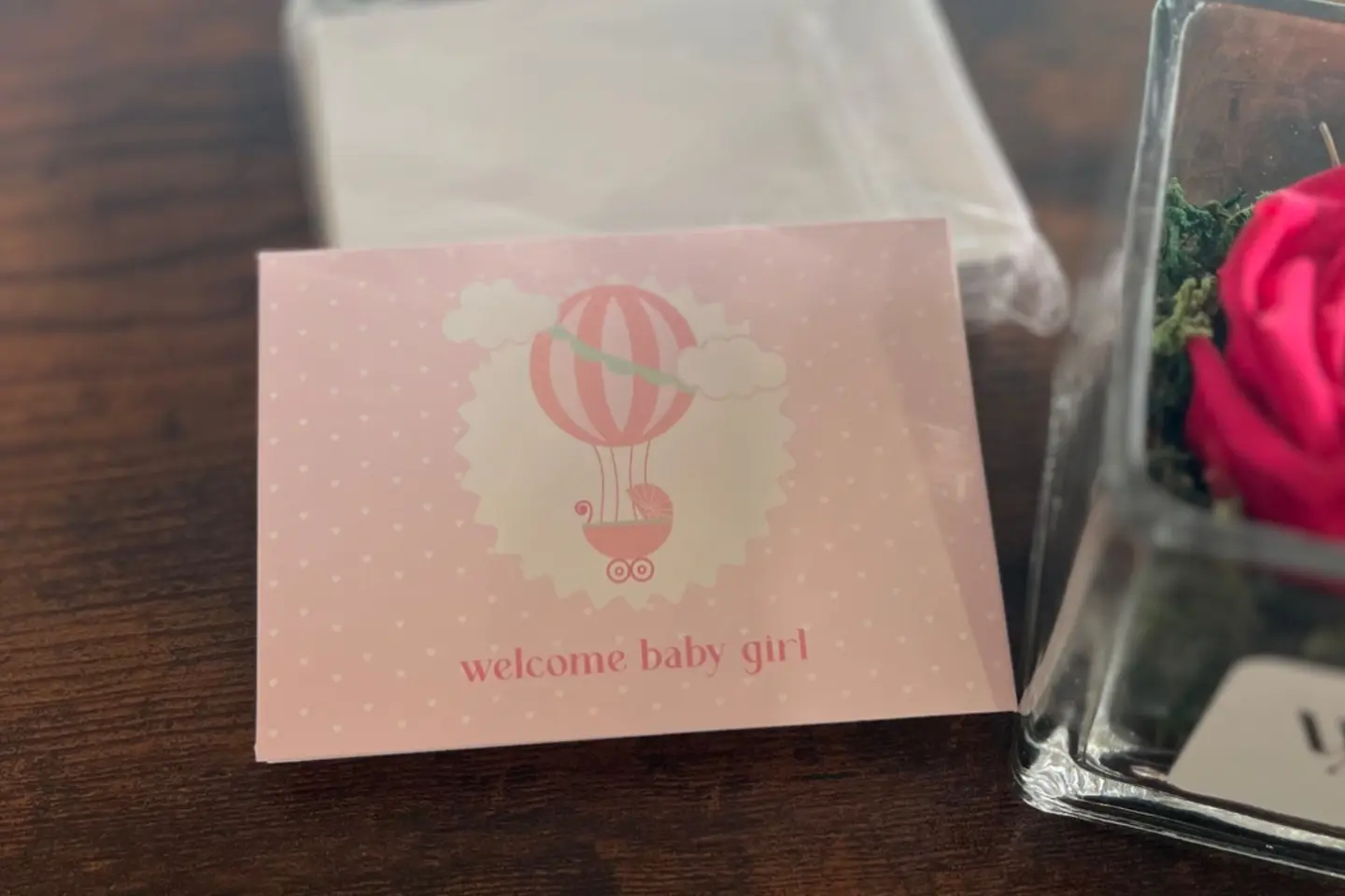 كرت - تهنئة مولودة