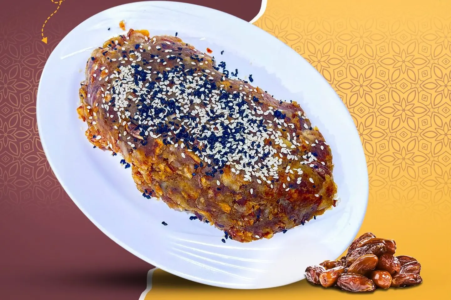 فتة تمر عسل