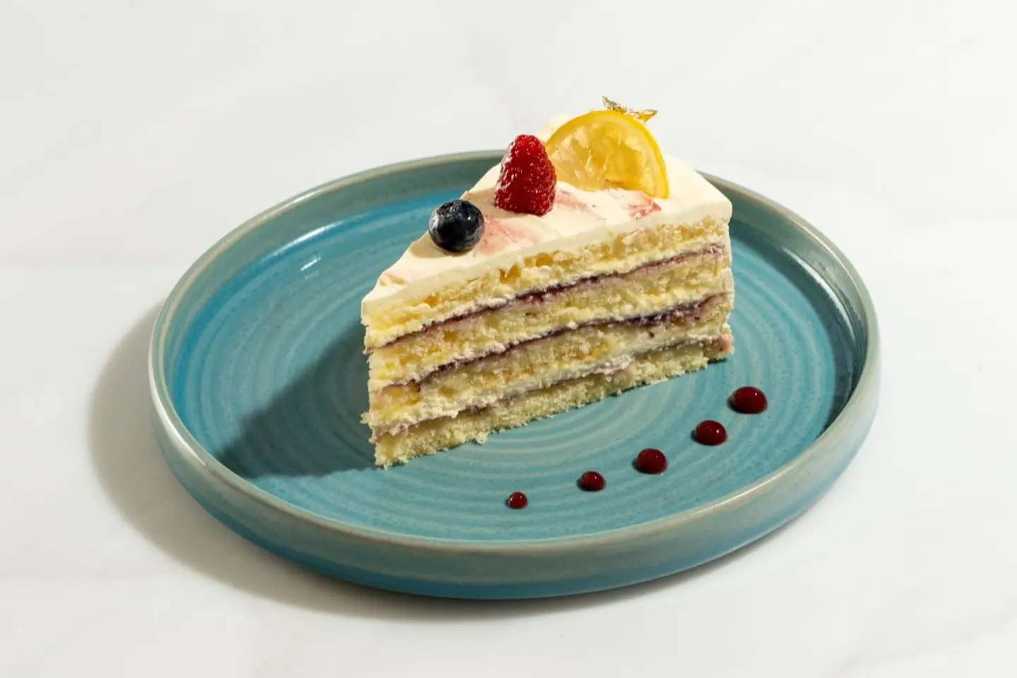 Lemon And Raspberry Cake
