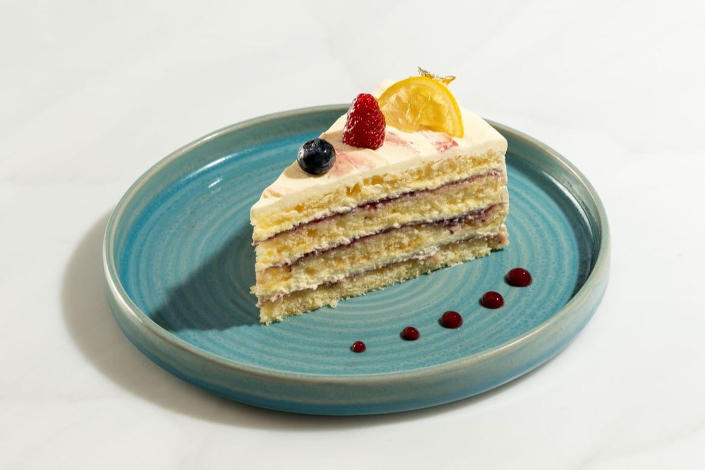 Lemon And Raspberry Cake