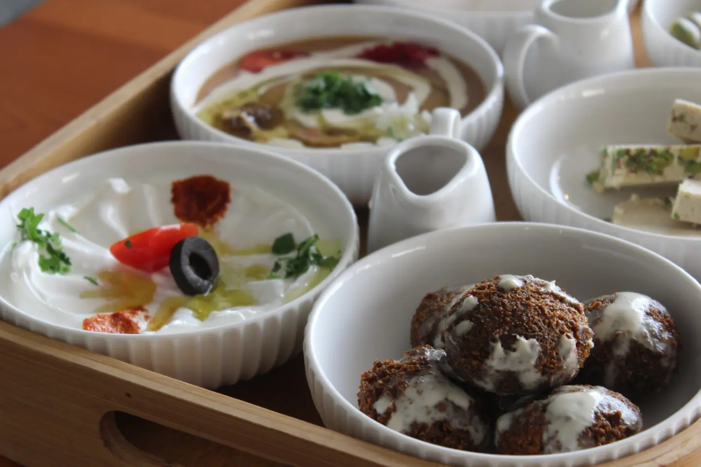 Arabic Breakfast With Karak Tea