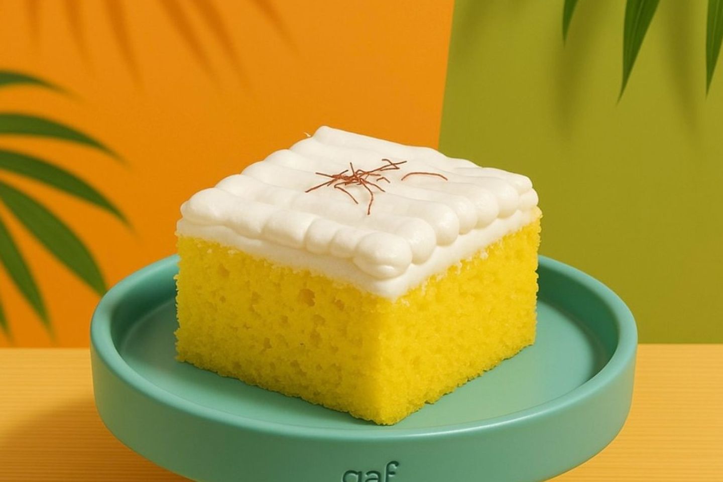 Saffron Cake