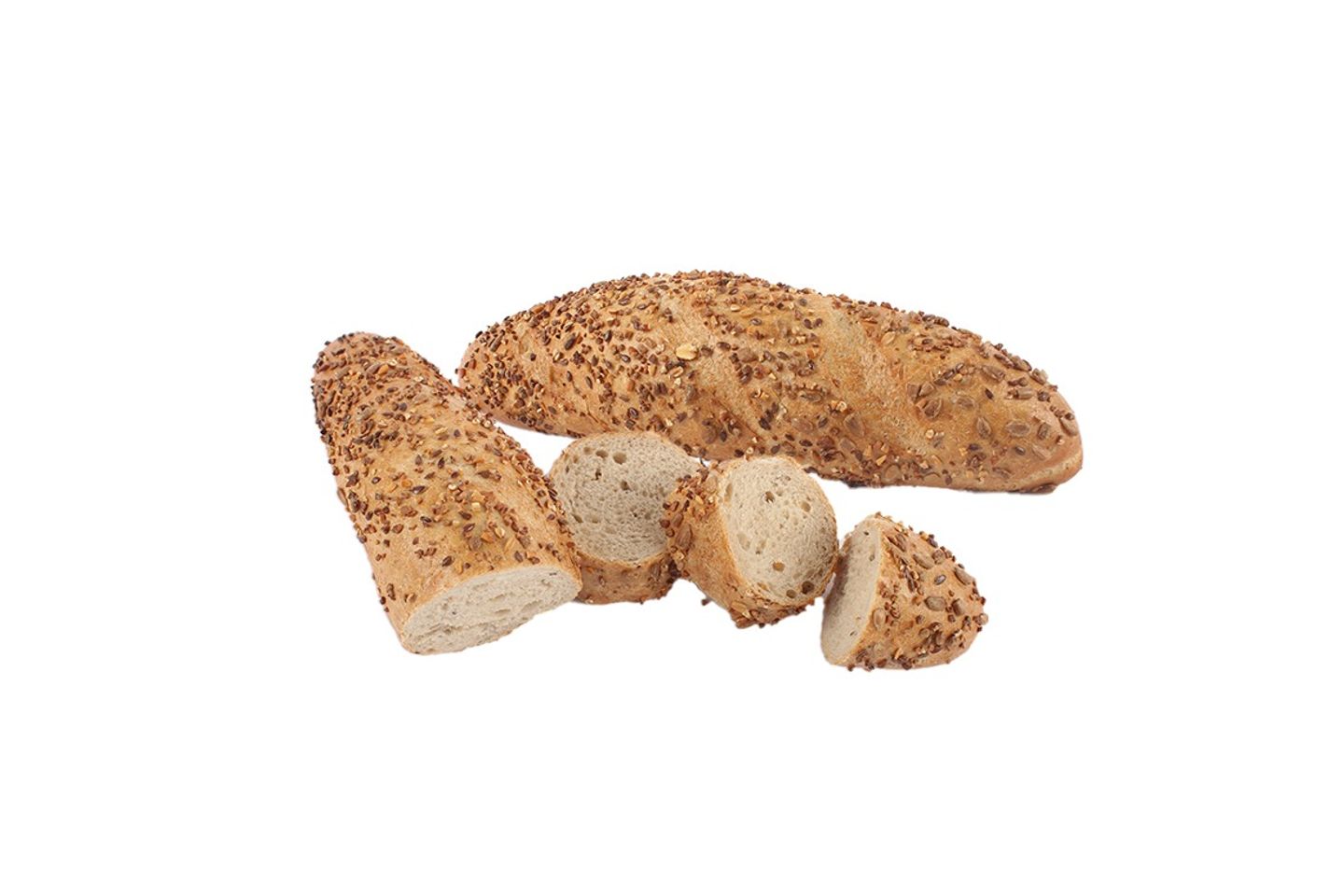 خبز باجيت أسمر صغير
