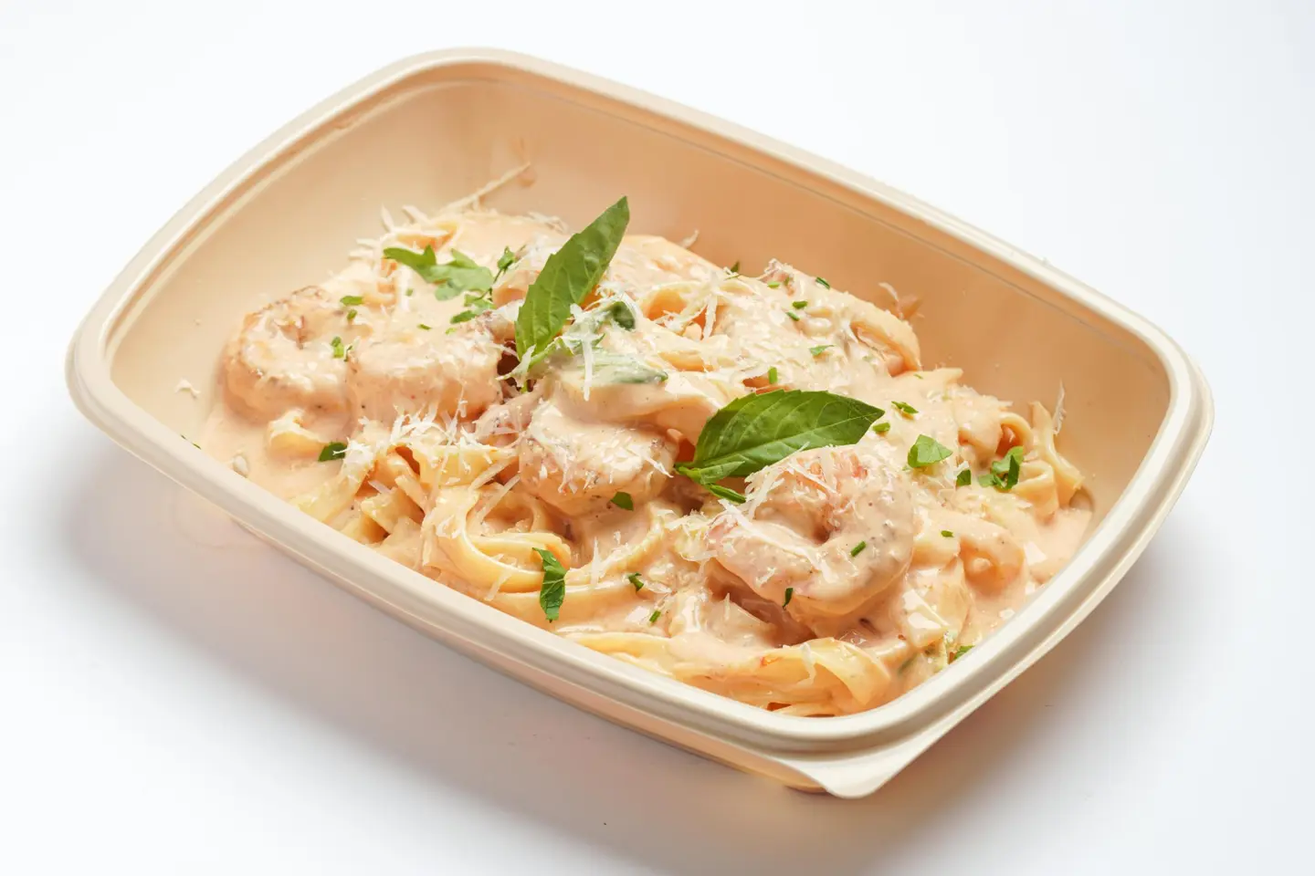 Basic Pasta With Shrimp
