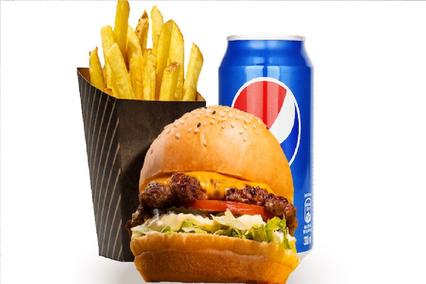 وجبة برجر دجاج