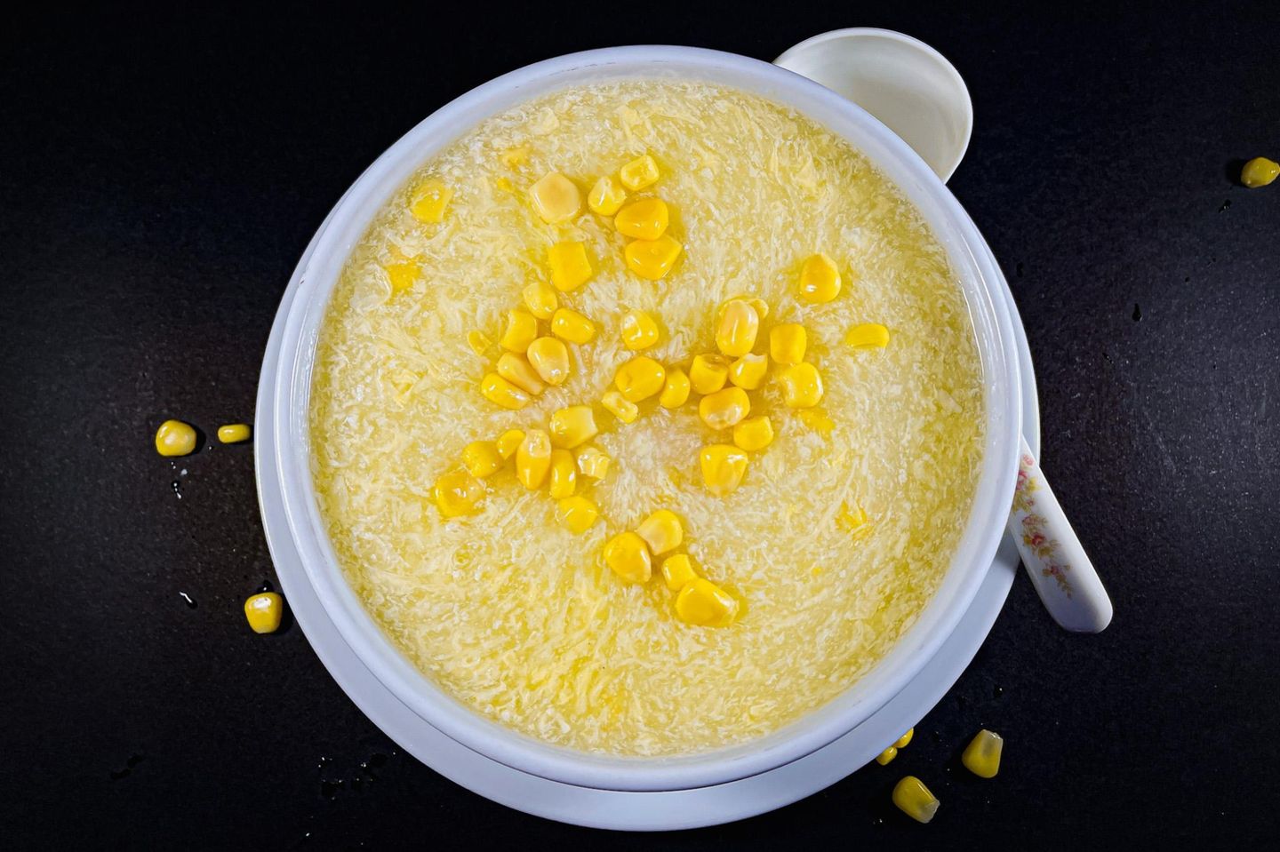 شوربة الذرة بالدجاج