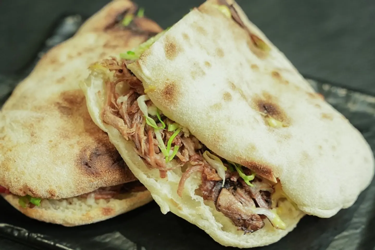 ساندويش لوزيانا لحم