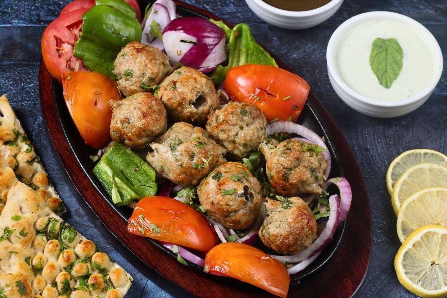 كباب دجاج غولا أفغاني